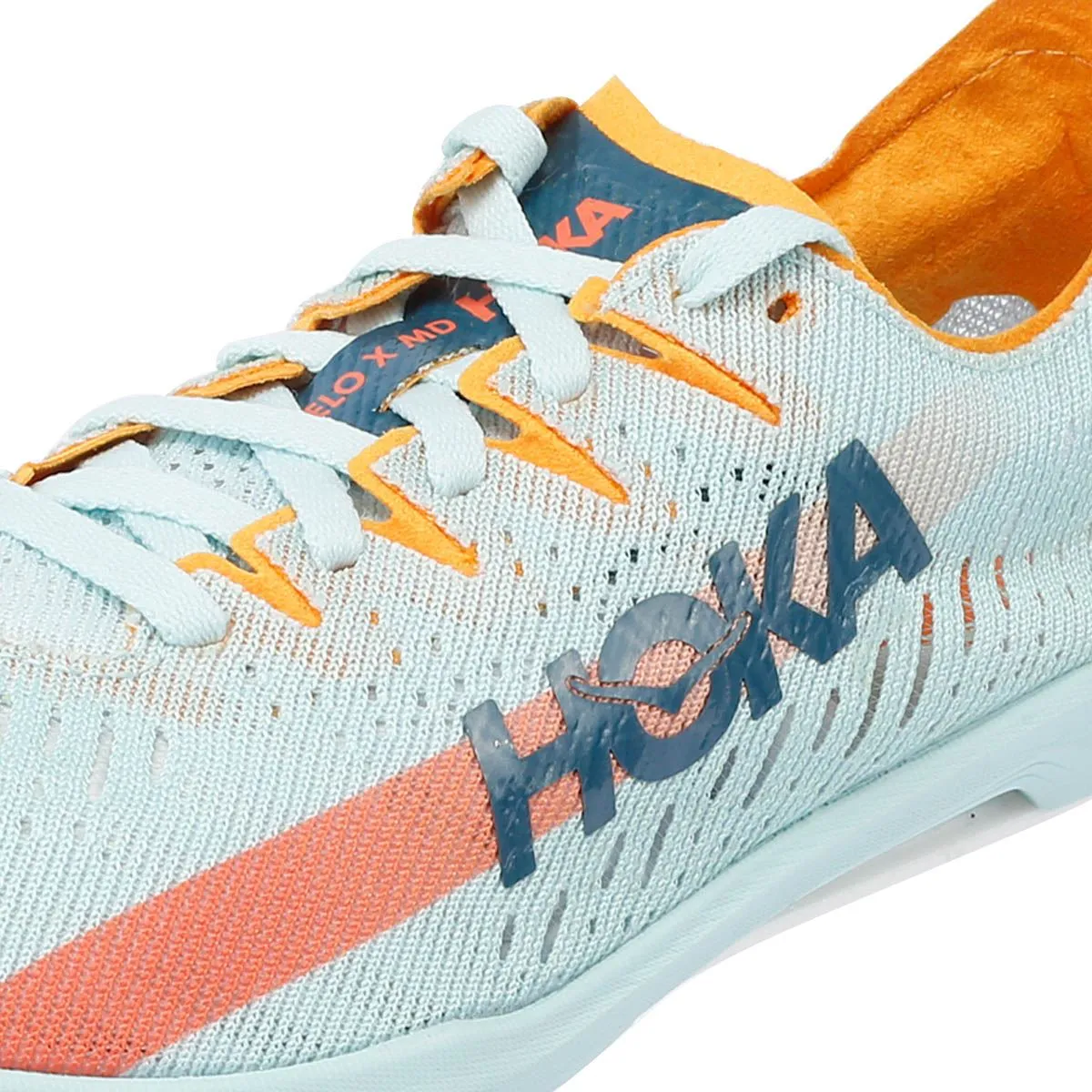 Hoka Cielo X MD Women's Blue Grass / Radiant Yellow Running Spikes