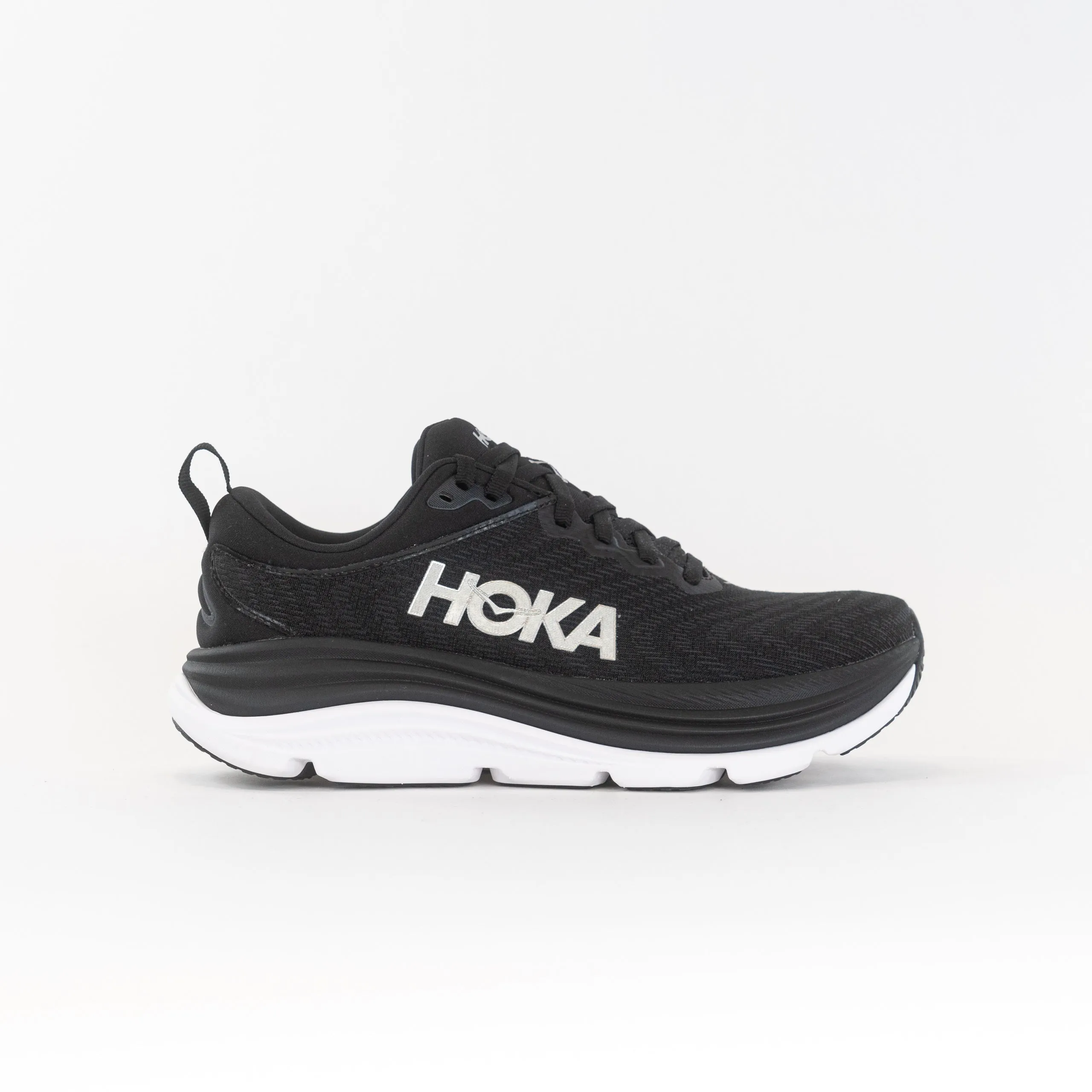 Hoka Gaviota 5 Wide (Women's) - Black/White