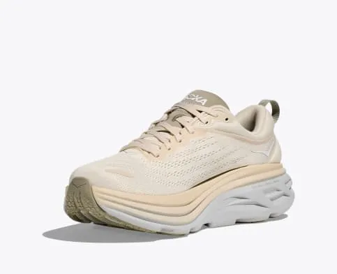 Hoka M Bondi 8 Oat Milk/Barley Men's