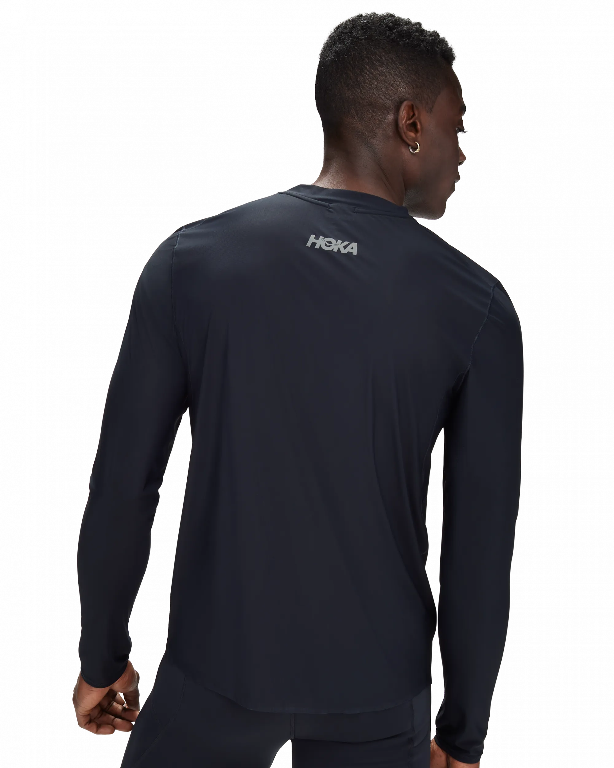 Hoka Men's Airolite Run Long Sleeve Black | Buy Hoka Men's Airolite Run Long Sleeve Black here | Outnorth