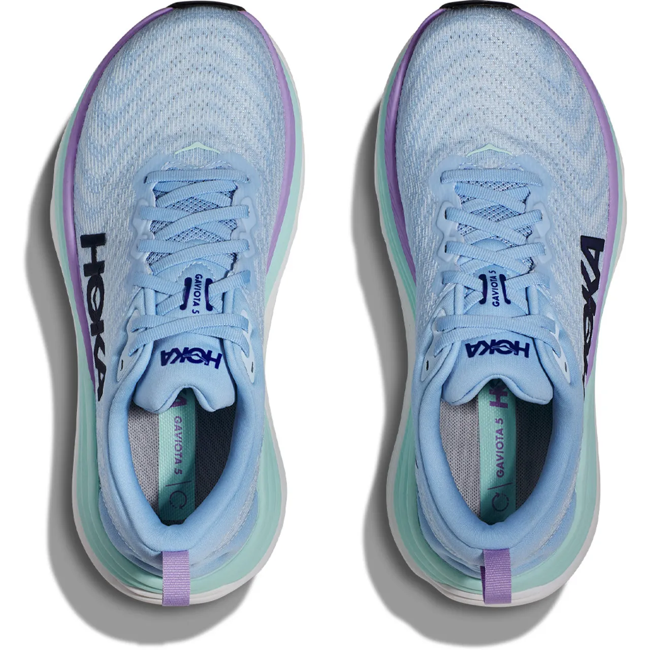 HOKA ONE ONE Women's Gaviota 5 - Airy Blue / Sunlit Ocean (Medium Width)