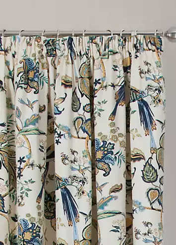 Home Curtains Kensington Pair of Pencil Pleat Lined Curtains | Kaleidoscope