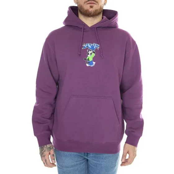 Huf Bad Cat P/O Hoodie Grape