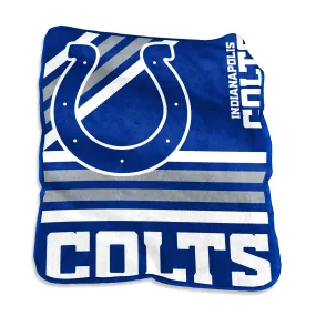 Indianapolis Colts 50 x 60 Raschel Throw Blanket