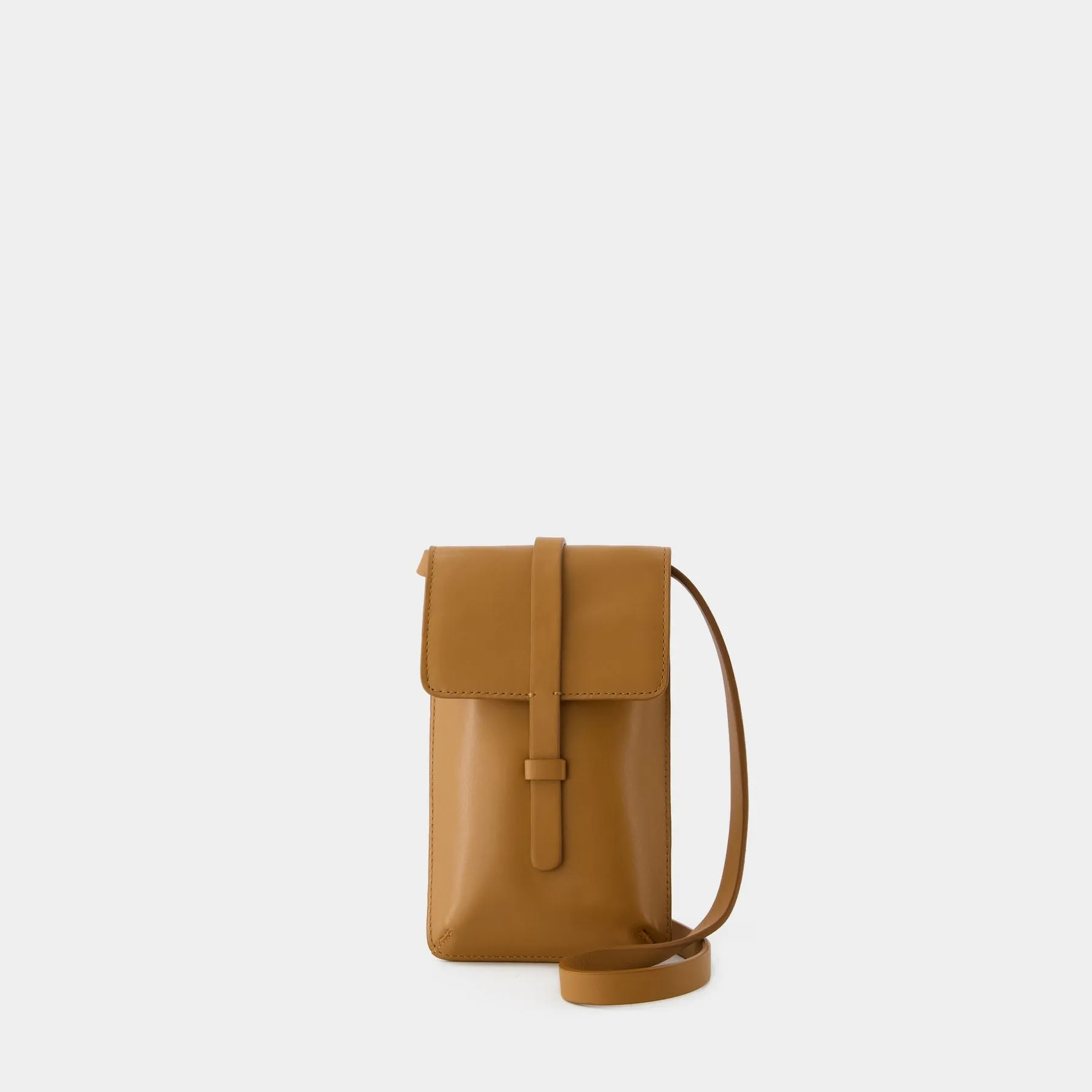 Ines de la Fressange  Leonore Crossbody - Ines De La Fressange - Leather - Camel