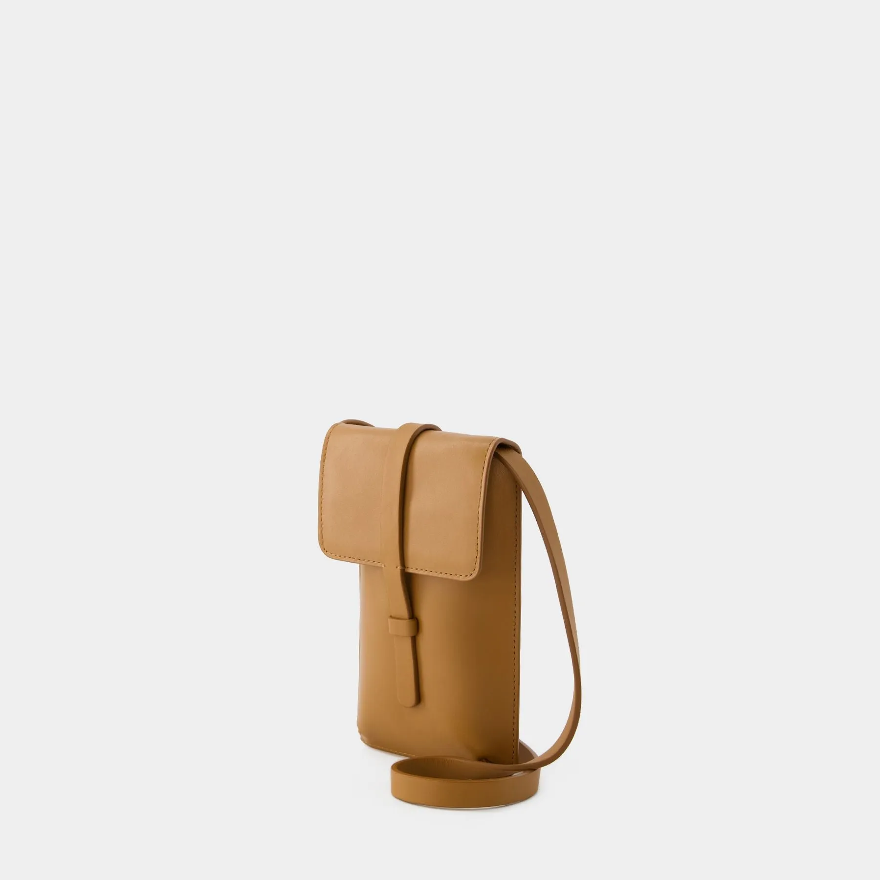 Ines de la Fressange  Leonore Crossbody - Ines De La Fressange - Leather - Camel