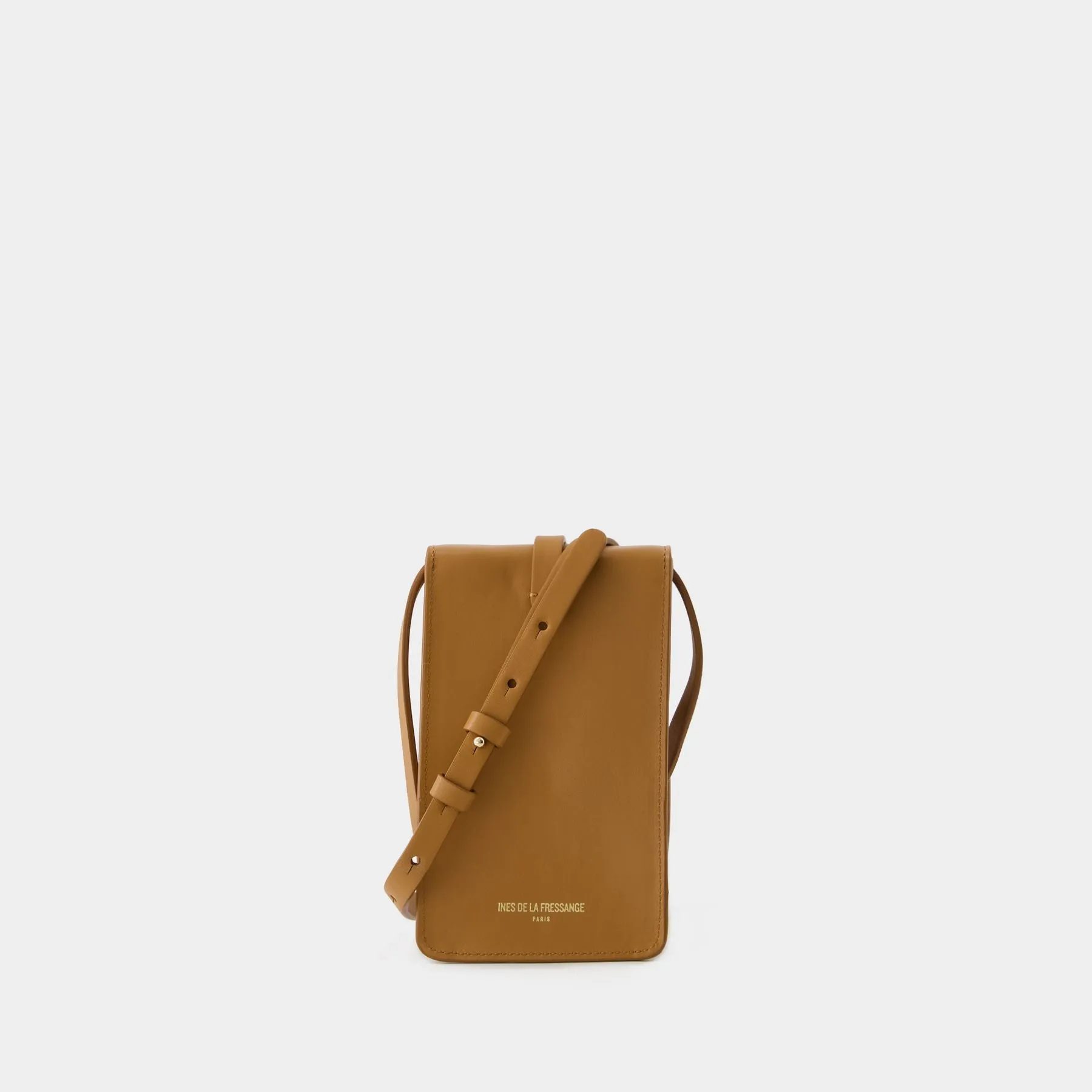 Ines de la Fressange  Leonore Crossbody - Ines De La Fressange - Leather - Camel