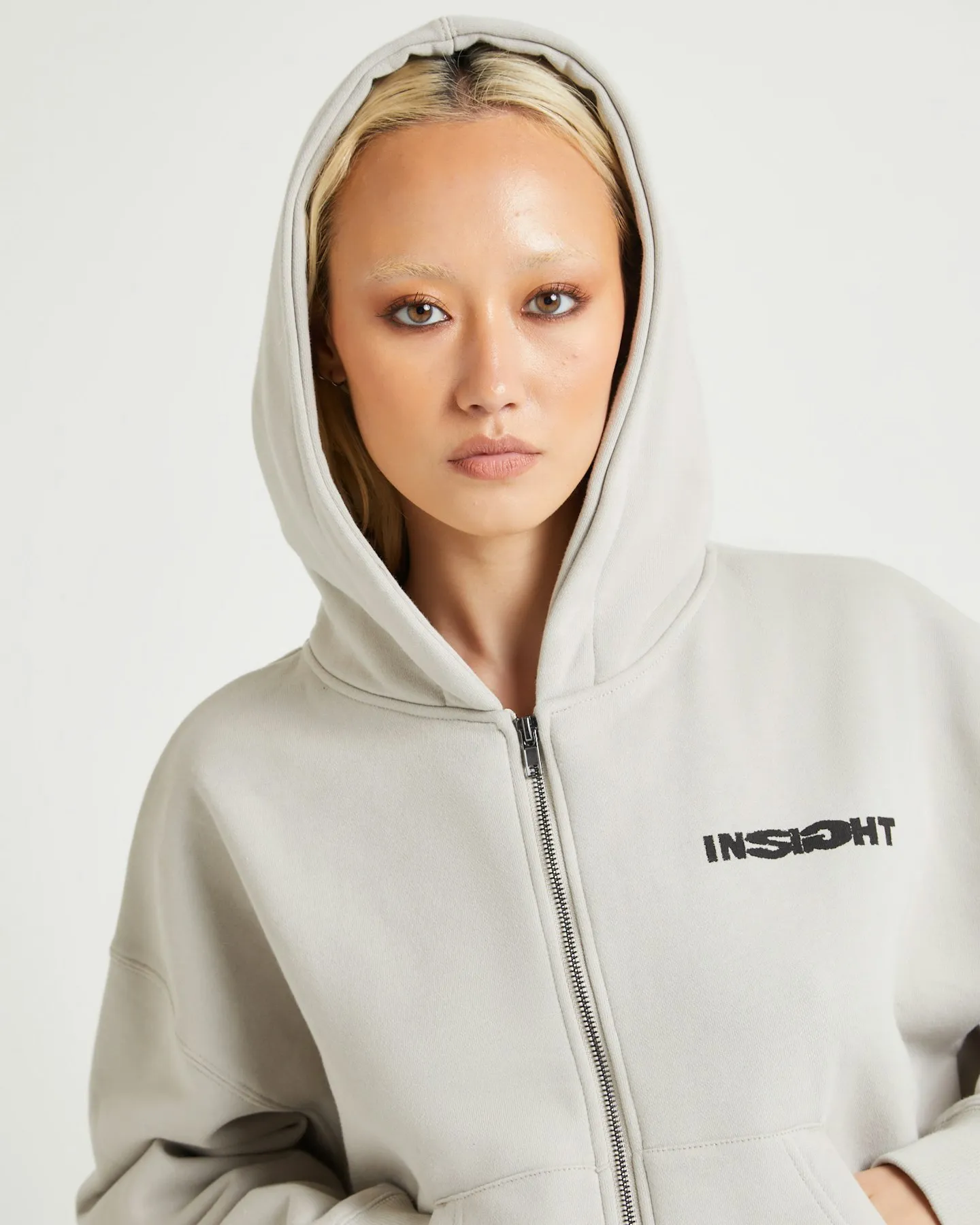 Insight Haze Fleece Hoodie - Stone | SurfStitch