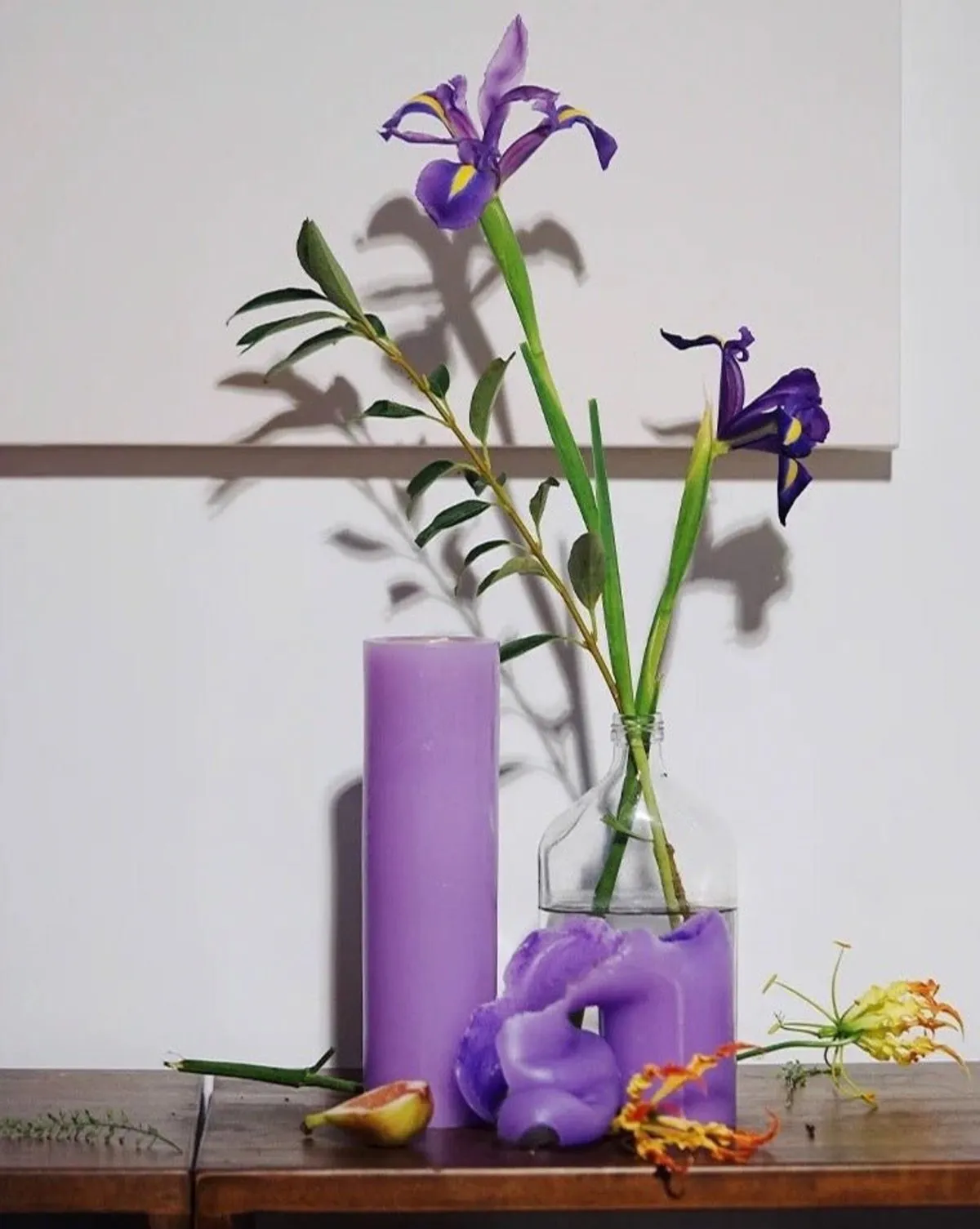 Inspecial Home Luxury Blooming Pillar Scented Candles