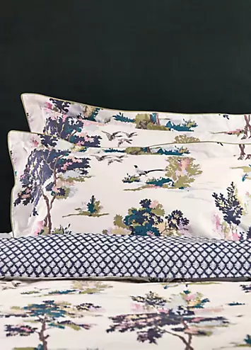 Joules Woodland Scene 100% Cotton Percale 180 Thread Count Duvet Cover Set | Kaleidoscope