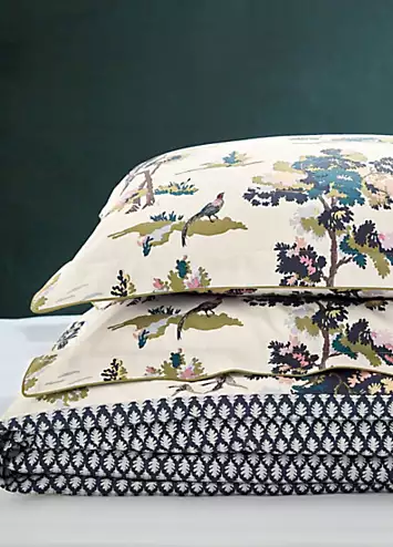 Joules Woodland Scene 100% Cotton Percale 180 Thread Count Duvet Cover Set | Kaleidoscope