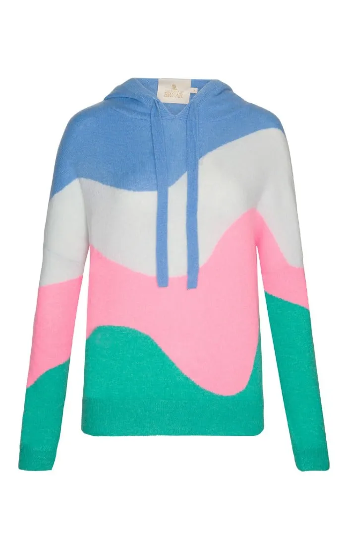 Ladies Wave Tel Aviv Cashmere Hoodie