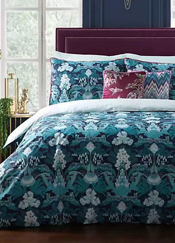 Laurence Llewelyn-Bowen Suburban Jungle 100% Cotton 200 Thread Count Duvet Cover Set | Kaleidoscope