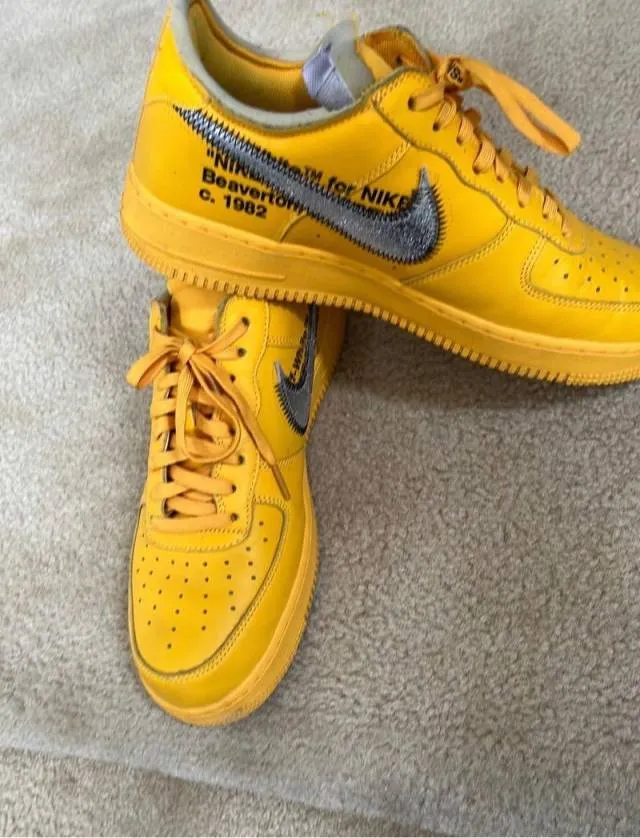 Lemonade' Off-White x Nike Air Force 1s