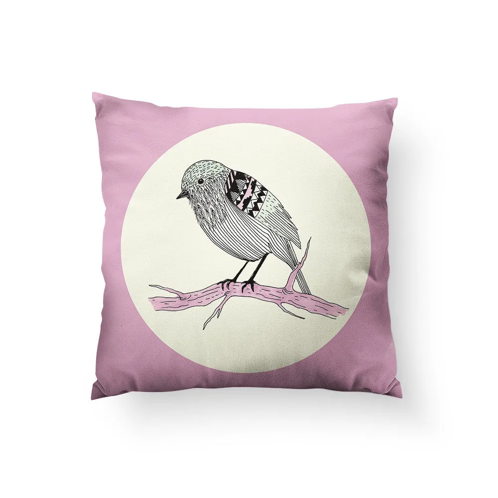 Lil Sparrow Throw Pillow