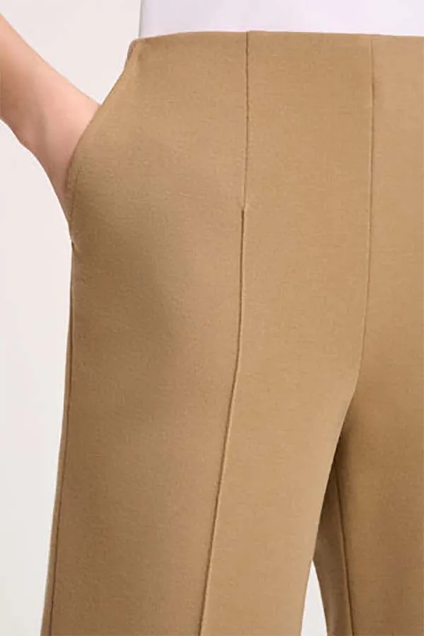 Luisa Spagnoli MORA BEIGE WOOL TROUSERS