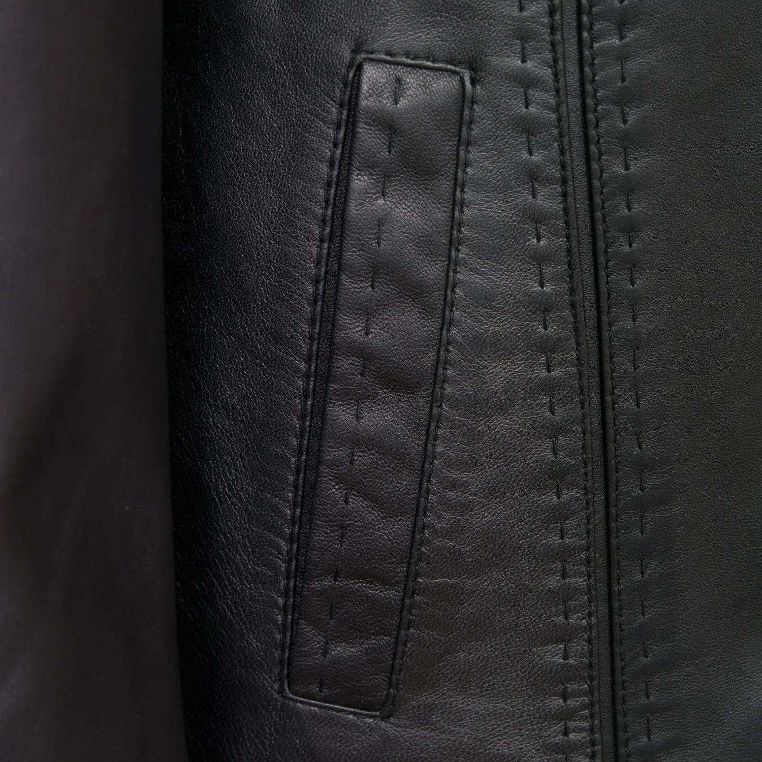 Maggie: Women's Black Leather Jacket