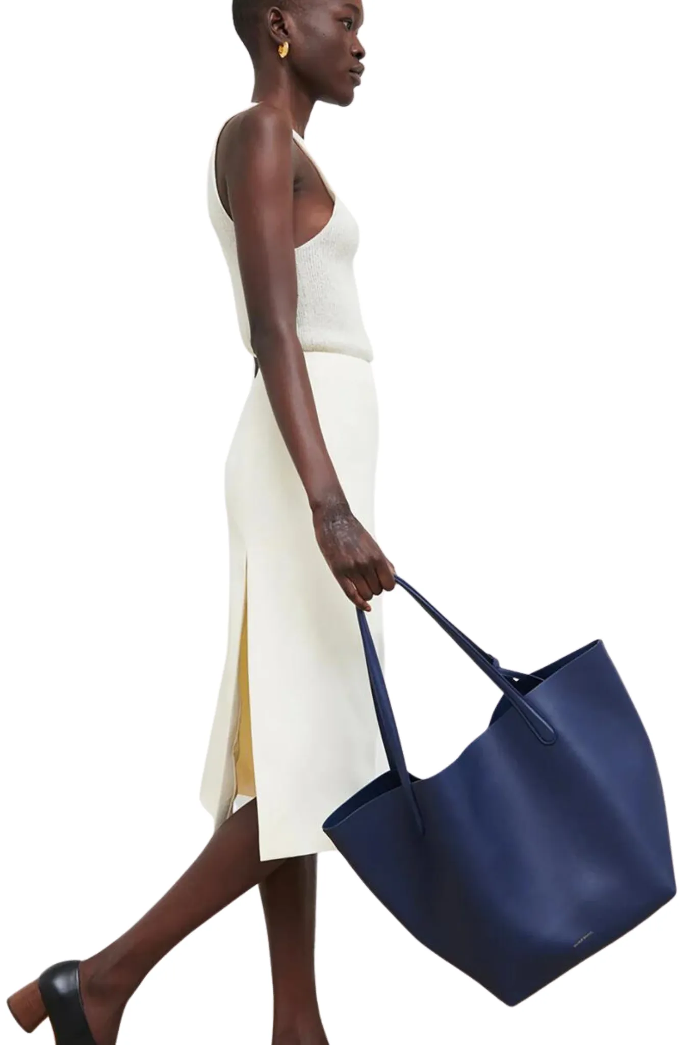 Mansur Gavriel     Everyday Soft Tote in Blue