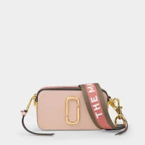 Marc Jacobs  The Snapshot Crossbody - Marc Jacobs -  New Pink Multi - Leather