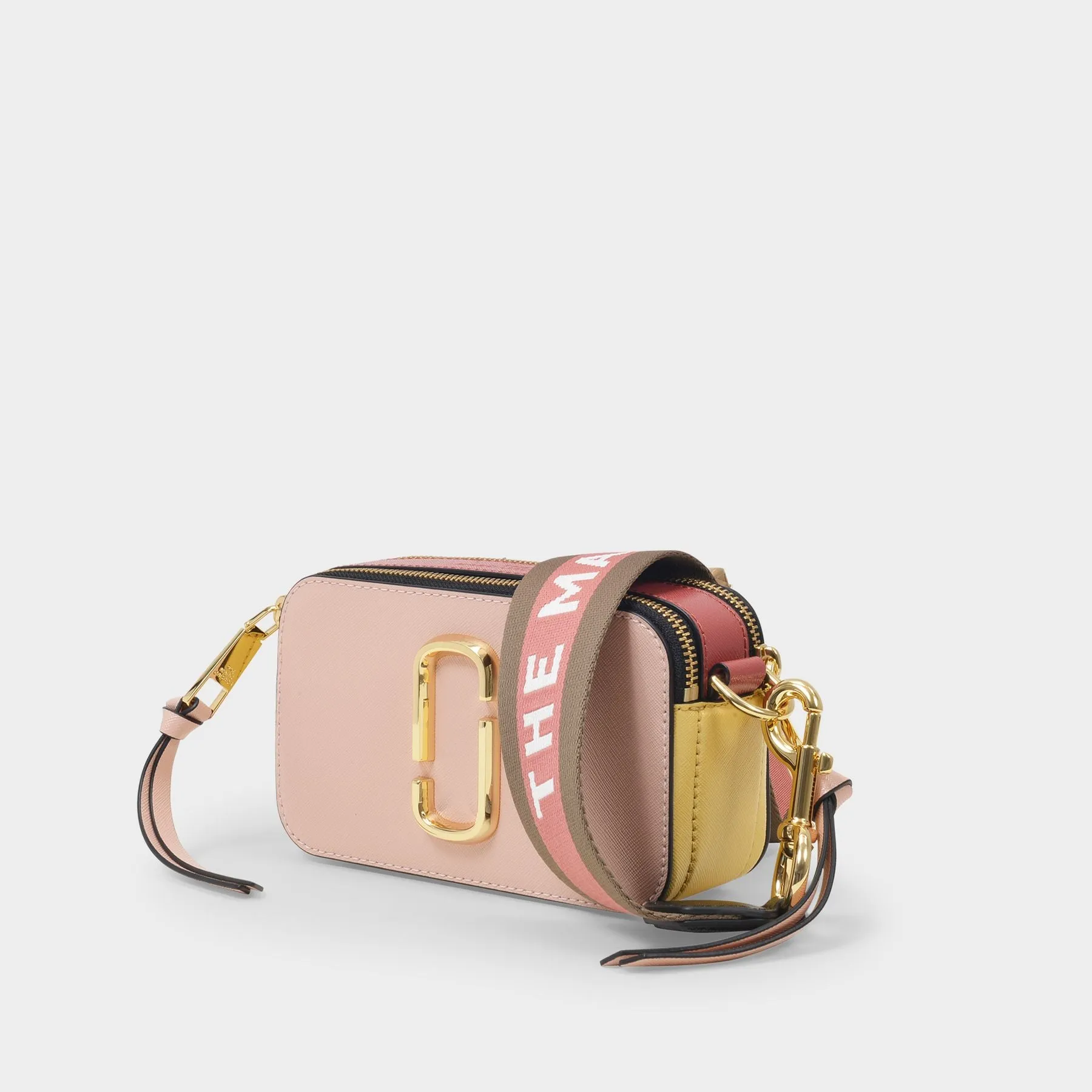 Marc Jacobs  The Snapshot Crossbody - Marc Jacobs -  New Pink Multi - Leather