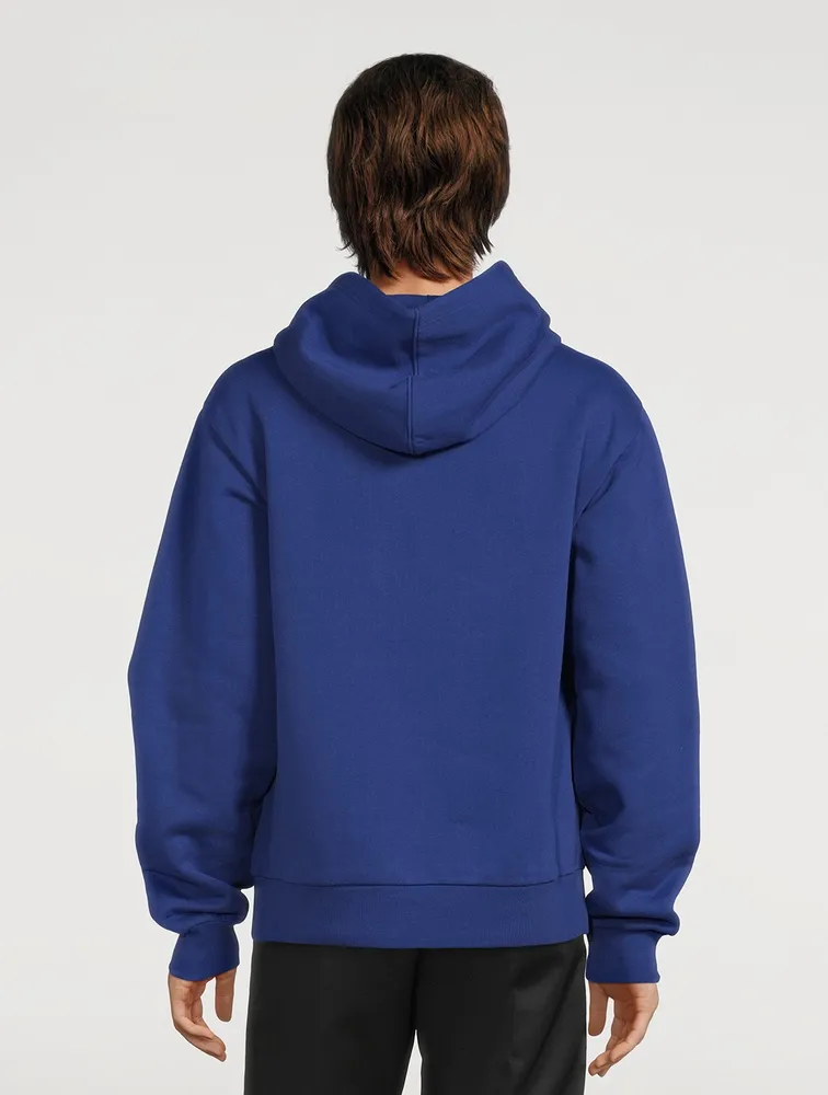 MARNI Cotton Hoodie With Cut-Out Logo