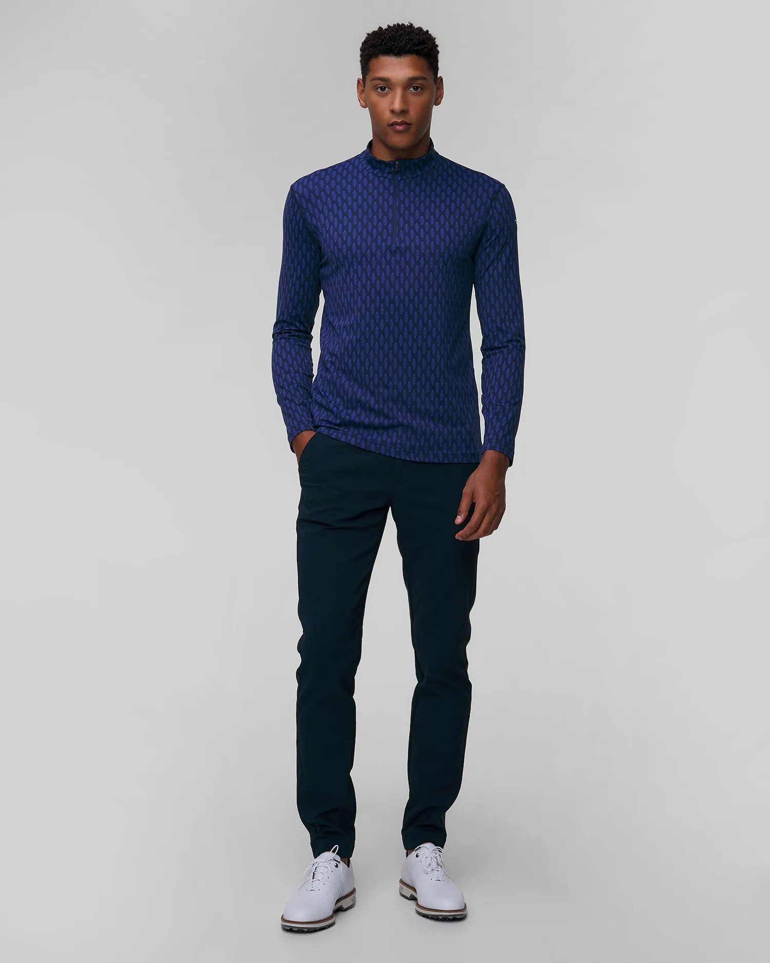 Men's half-zip turtleneck Chervo Torroncino T0014-eq8