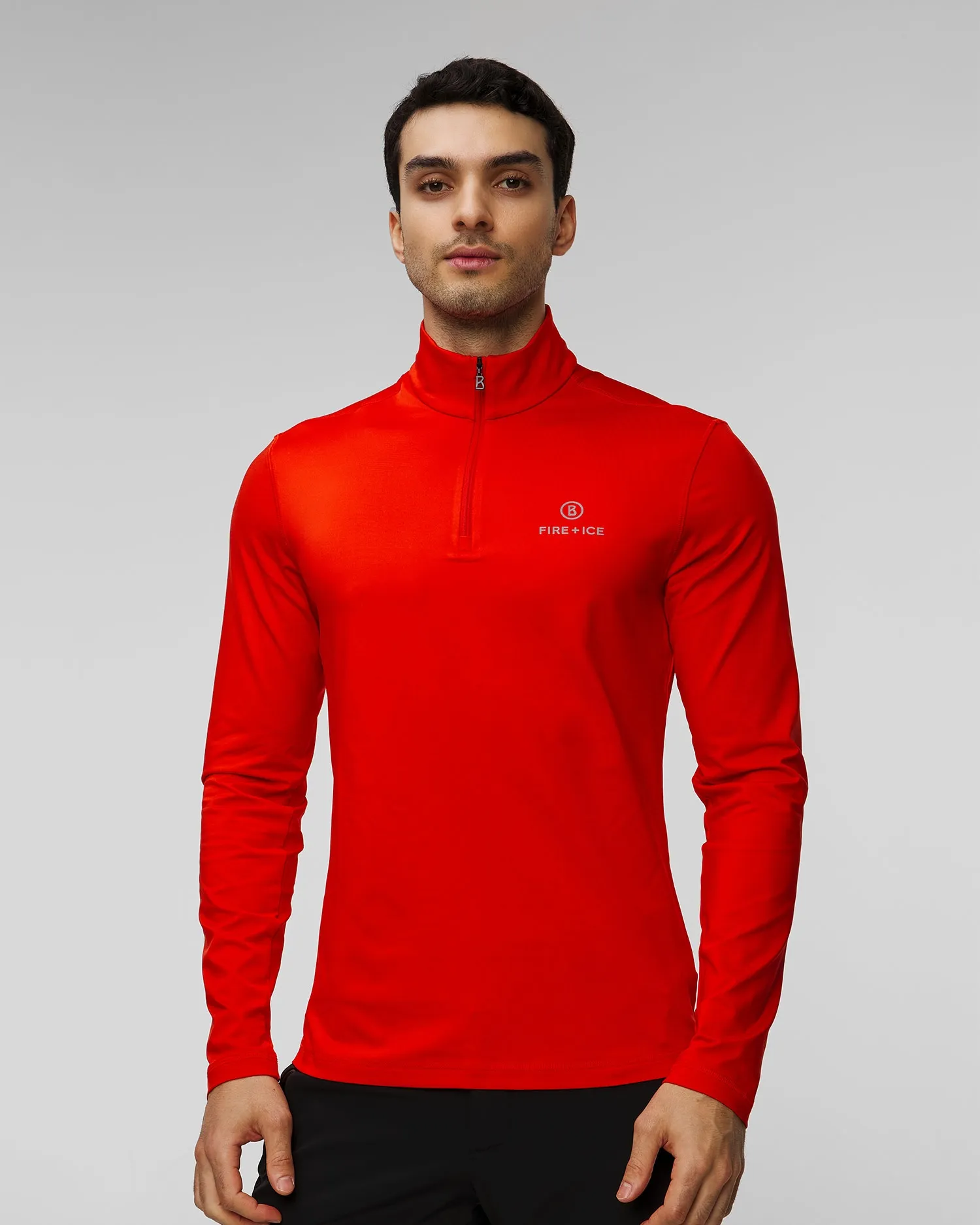 Men's red ski turtleneck BOGNER FIRE+ICE Pascal 54094946-529