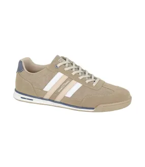 Mens contrast trainers beige R21