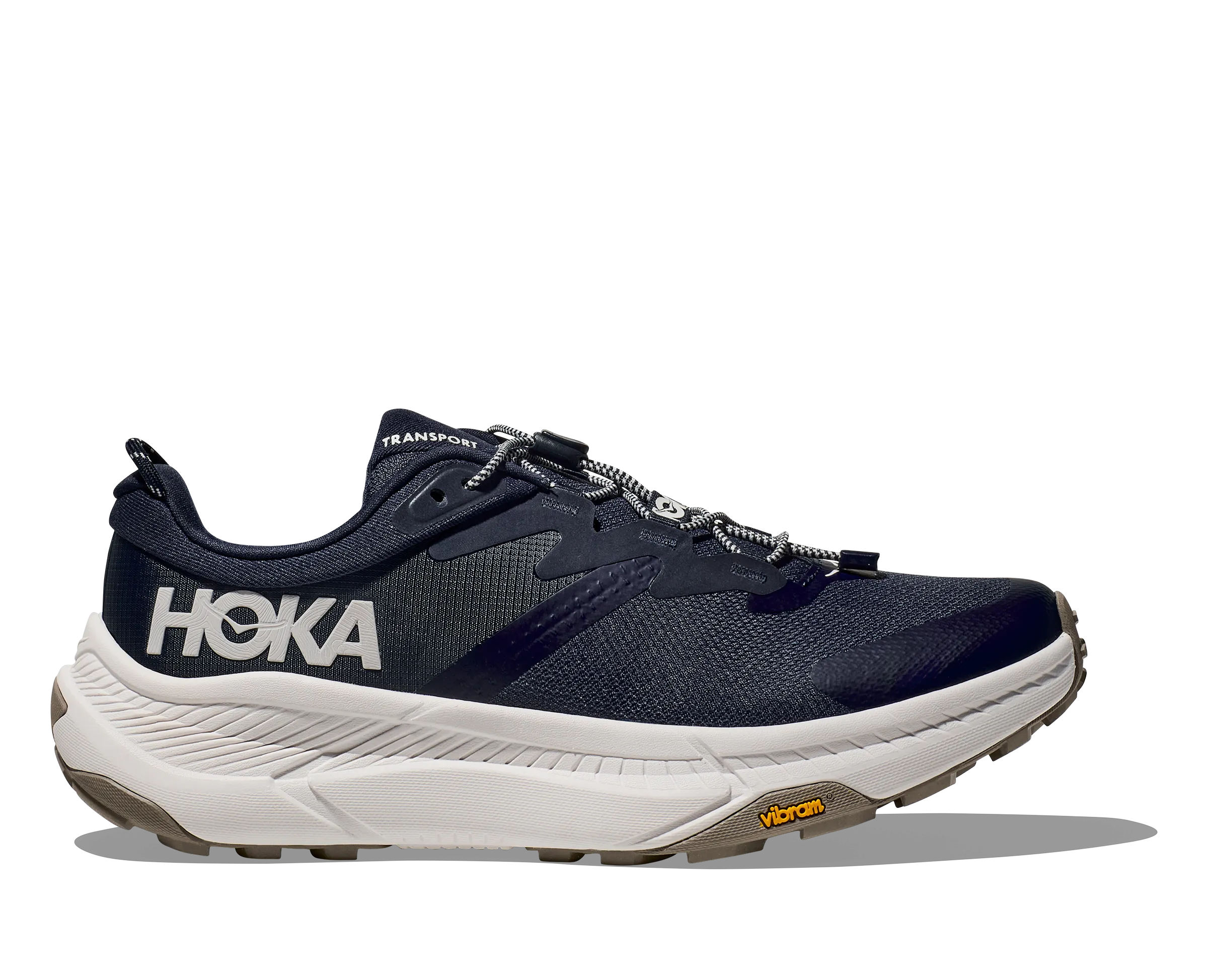 Men's Hoka Transport Color: Varsity Navy/White