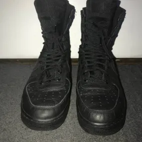 Men’s Nike Air Force 1 High SF Triple Black - Size 12