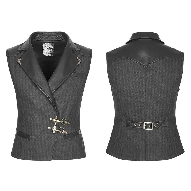 Men's Steampunk Crossover Vest