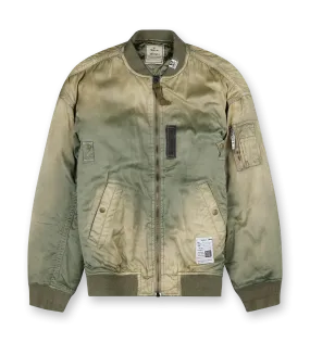 Mihara    Aged Flight Jacket Khaki