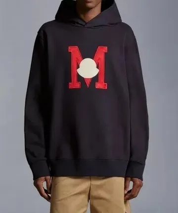 MONCLER  |Embroidered Monogram Hoodie