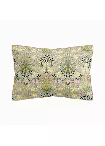 Morris & Co Sage & Citrus Hyacinth 100% Cotton Percale 200 Thread Count Duvet Cover Set | Kaleidoscope