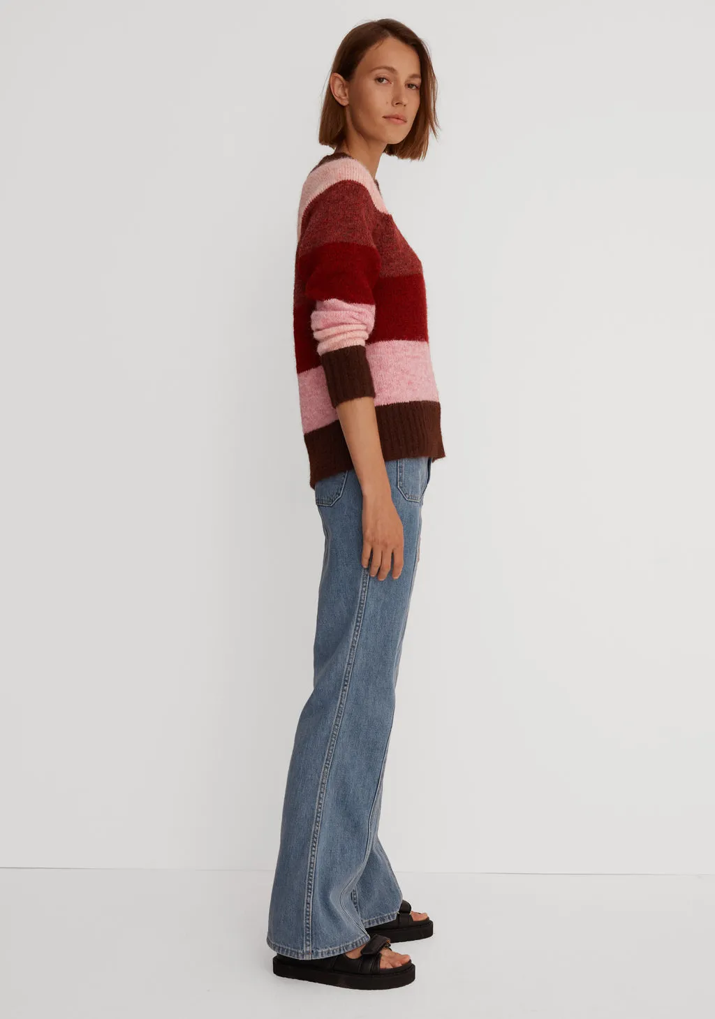 Morrison Multi Stassie Stripe Pullover