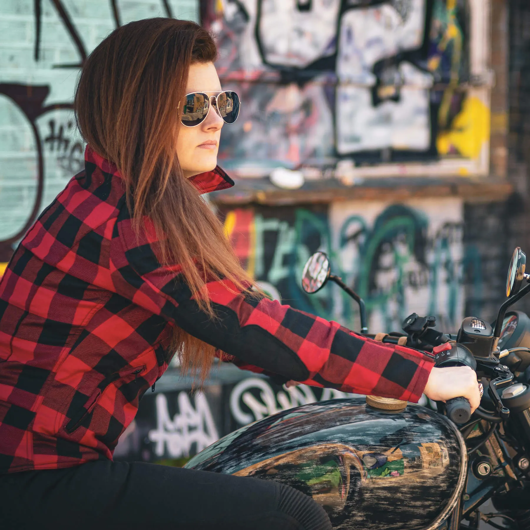 MotoGirl | Jessie Flannel Jacket