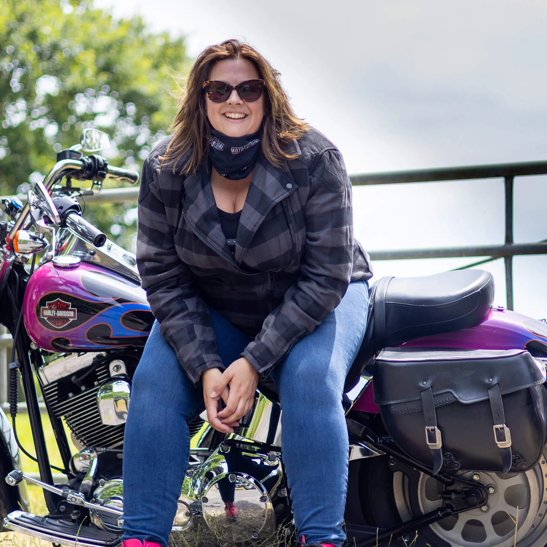 MotoGirl | Jessie Flannel Jacket