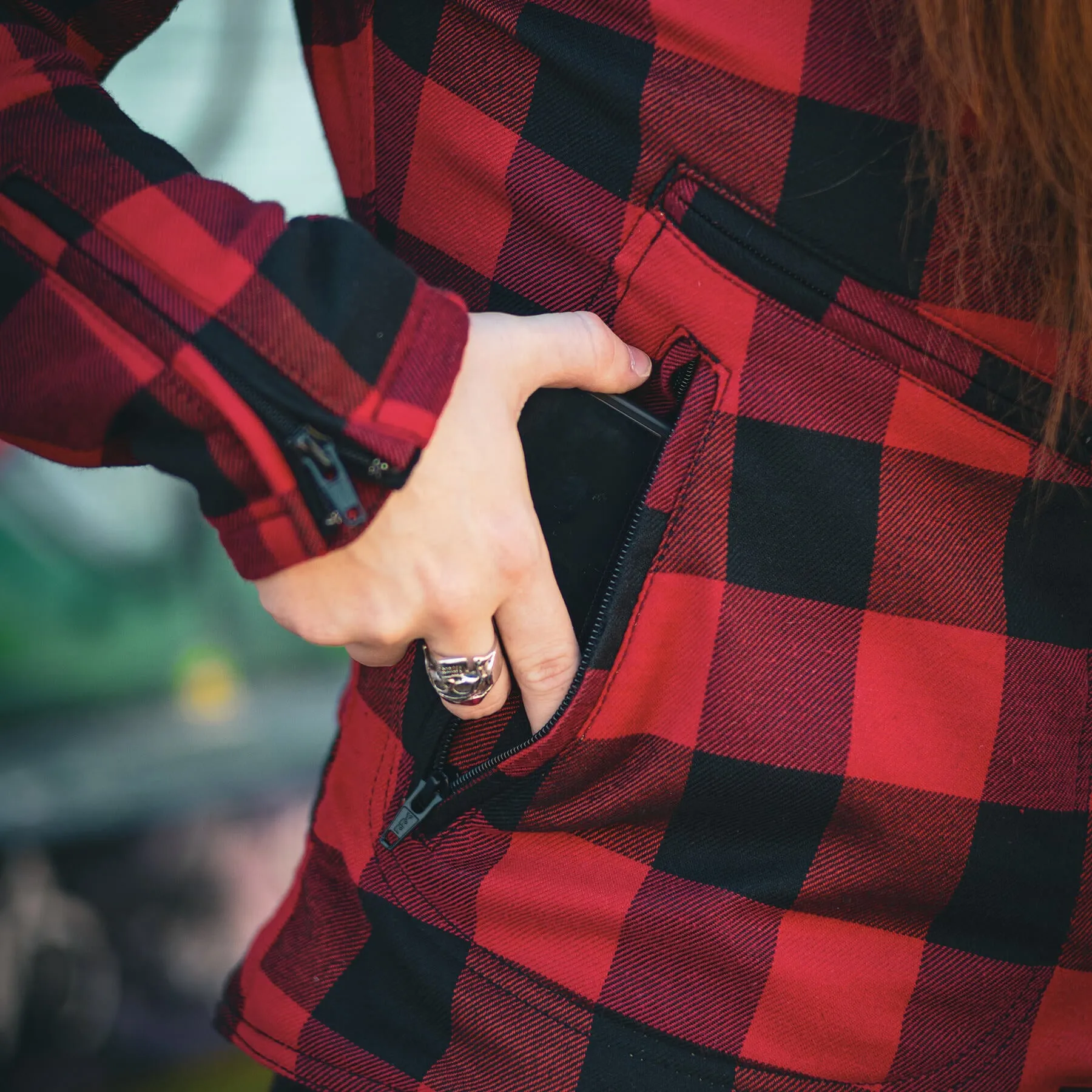 MotoGirl | Jessie Flannel Jacket