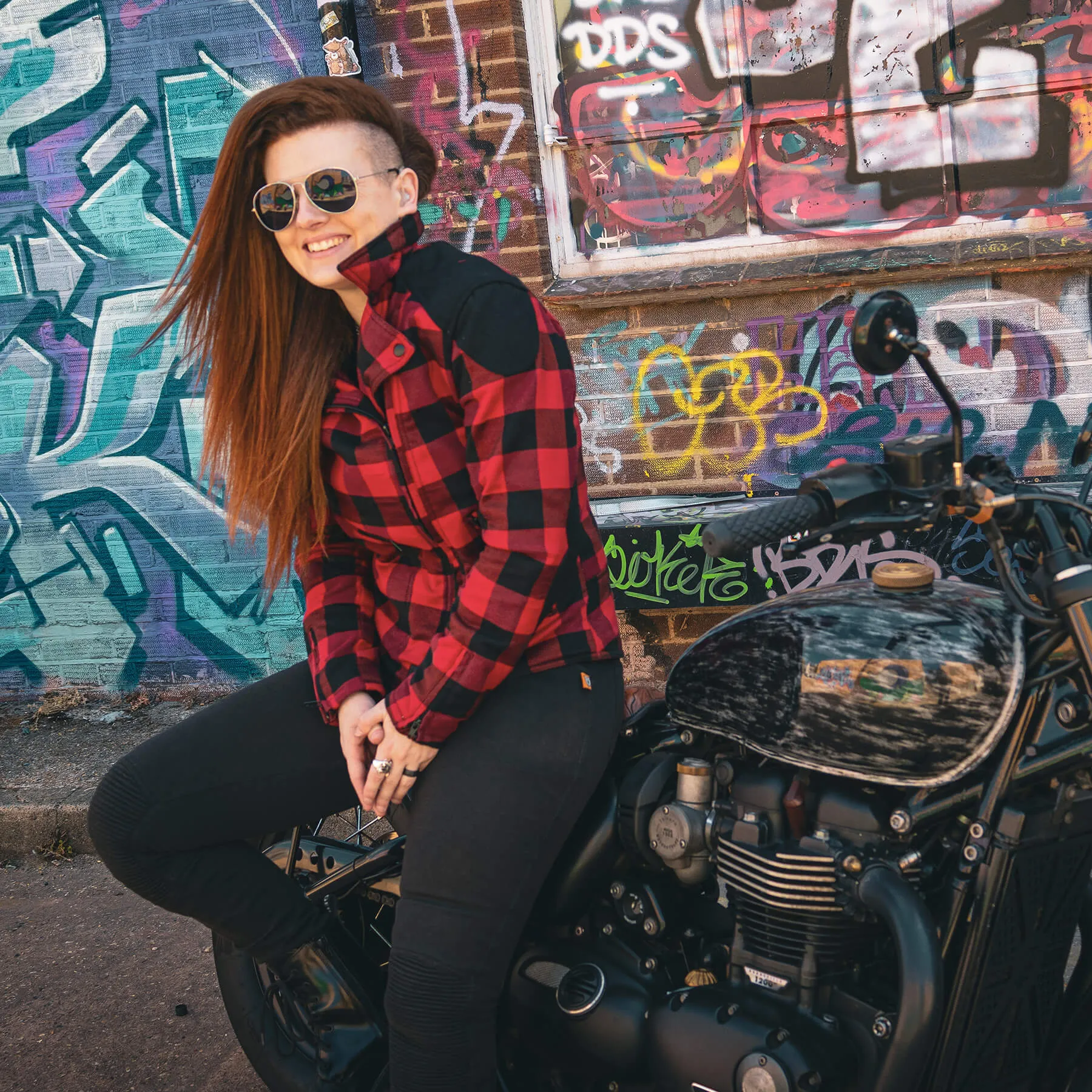 MotoGirl | Jessie Flannel Jacket