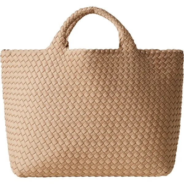 Naghedi NYC St Barths Medium Tote, Camel