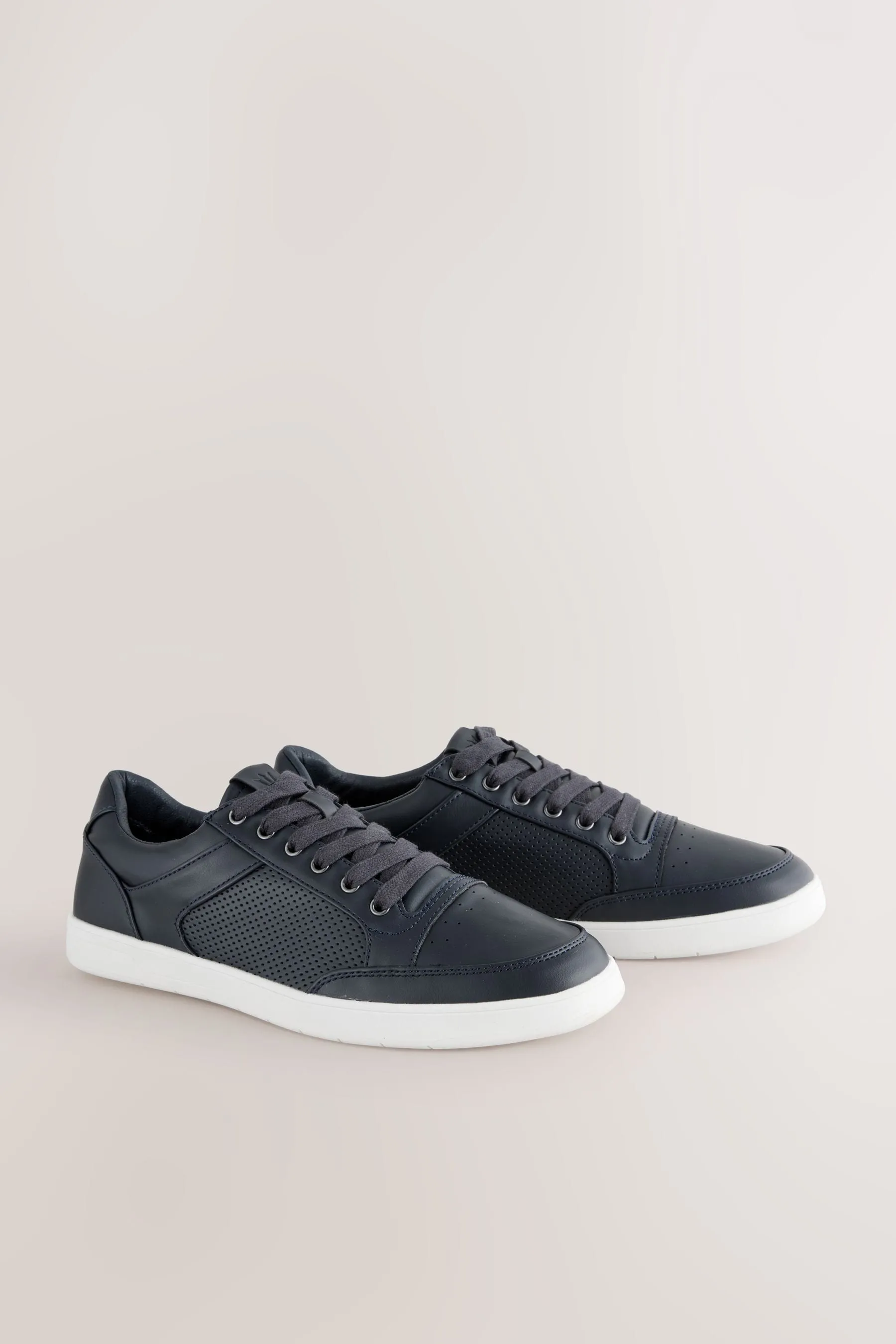 Navy Blue Smart Casual Trainers