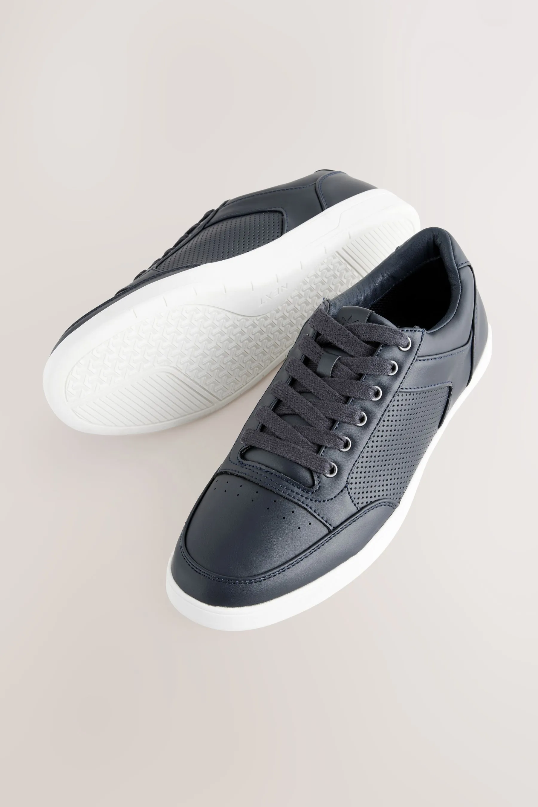 Navy Blue Smart Casual Trainers