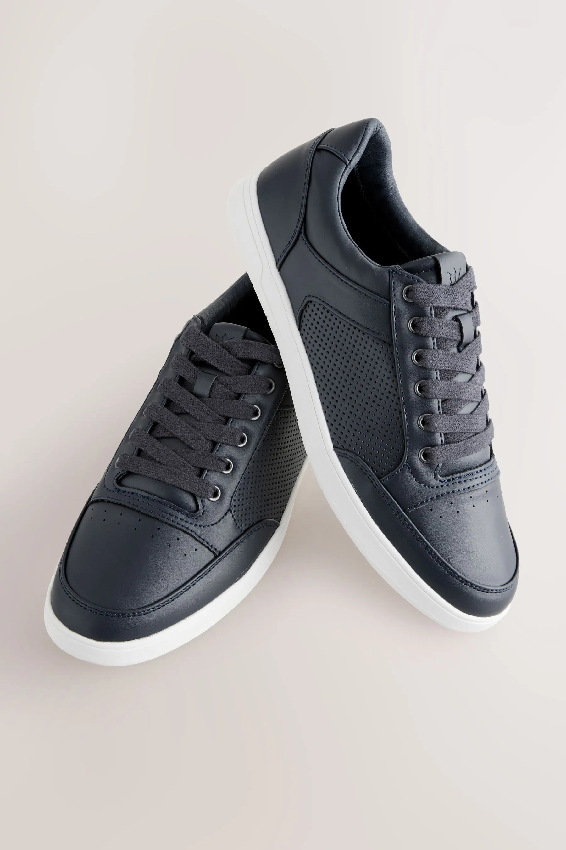 Navy Blue Smart Casual Trainers