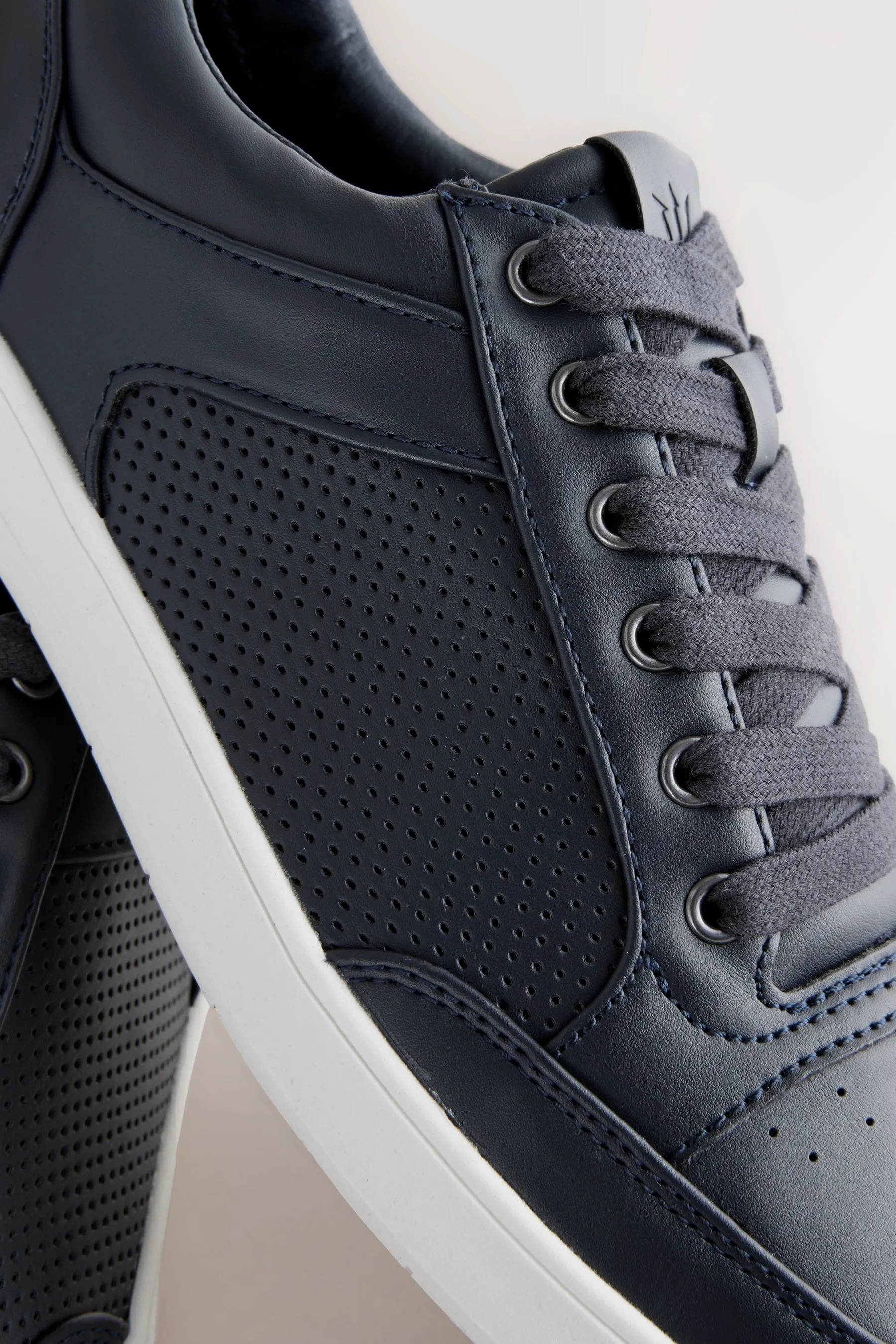 Navy Blue Smart Casual Trainers