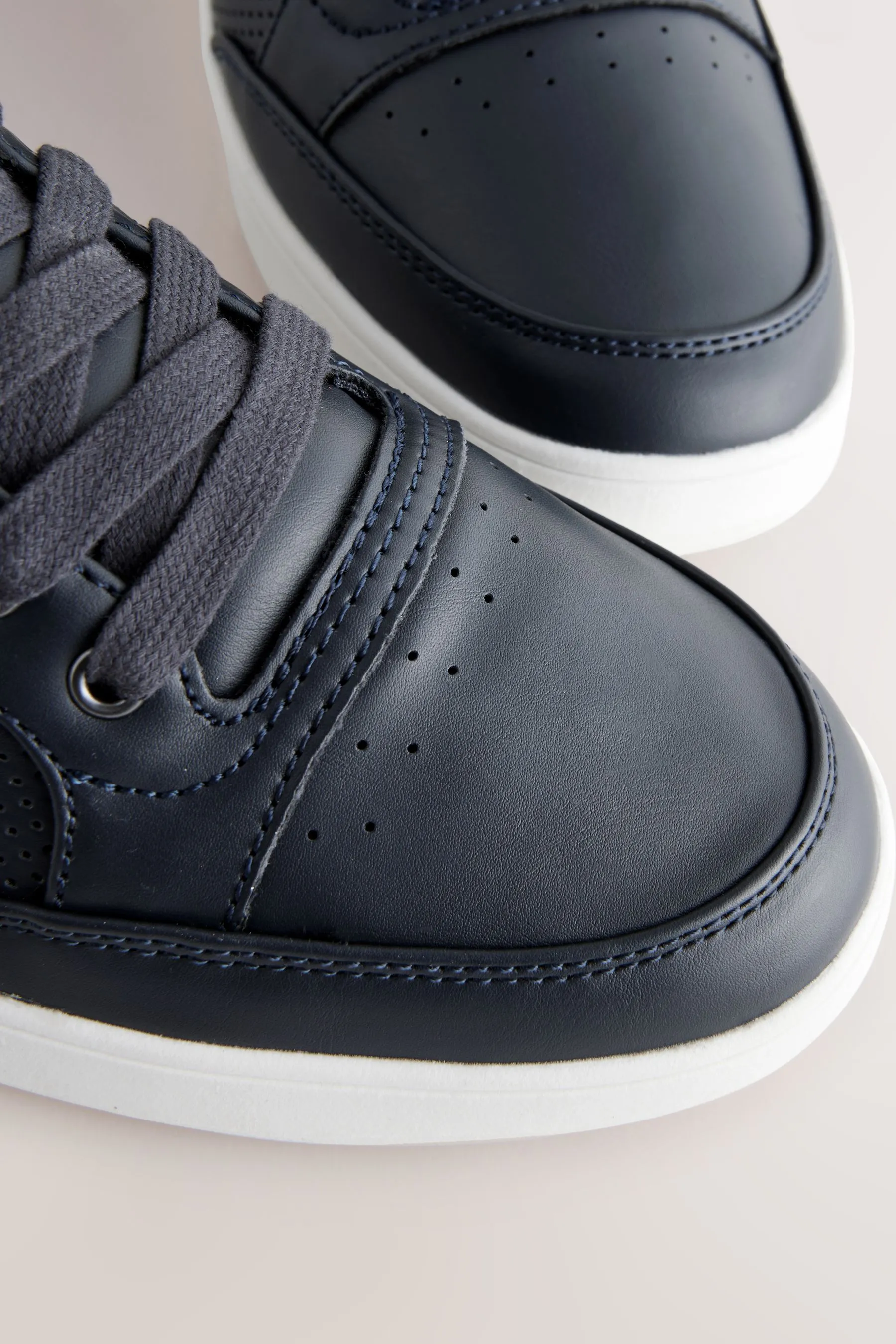 Navy Blue Smart Casual Trainers