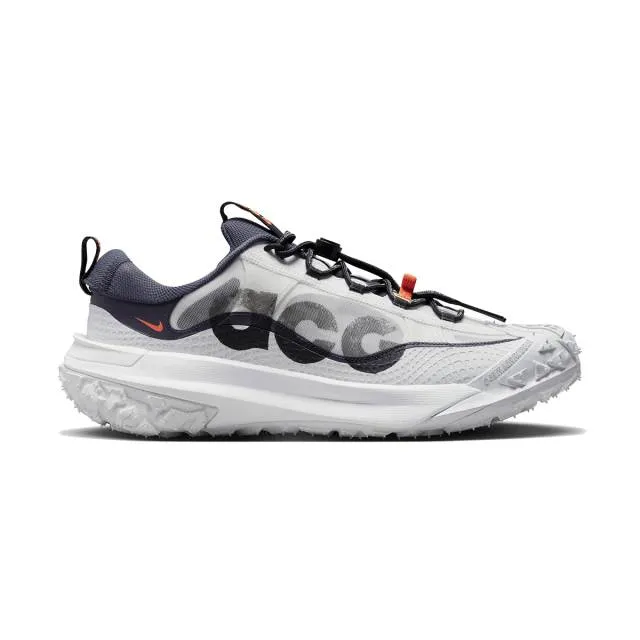 Nike acg mountain fly 2 low (white bright mandarin/ gridiron/ black/ summit white/ bright mandarin)