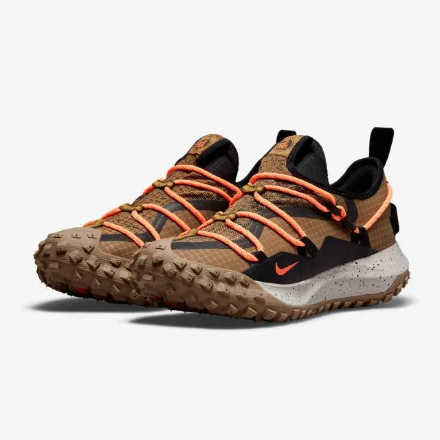 Nike acg mountain fly low gtx se (hazel rush/ brown/ hazel rush/ black/ khaki/ atomic orange) men us