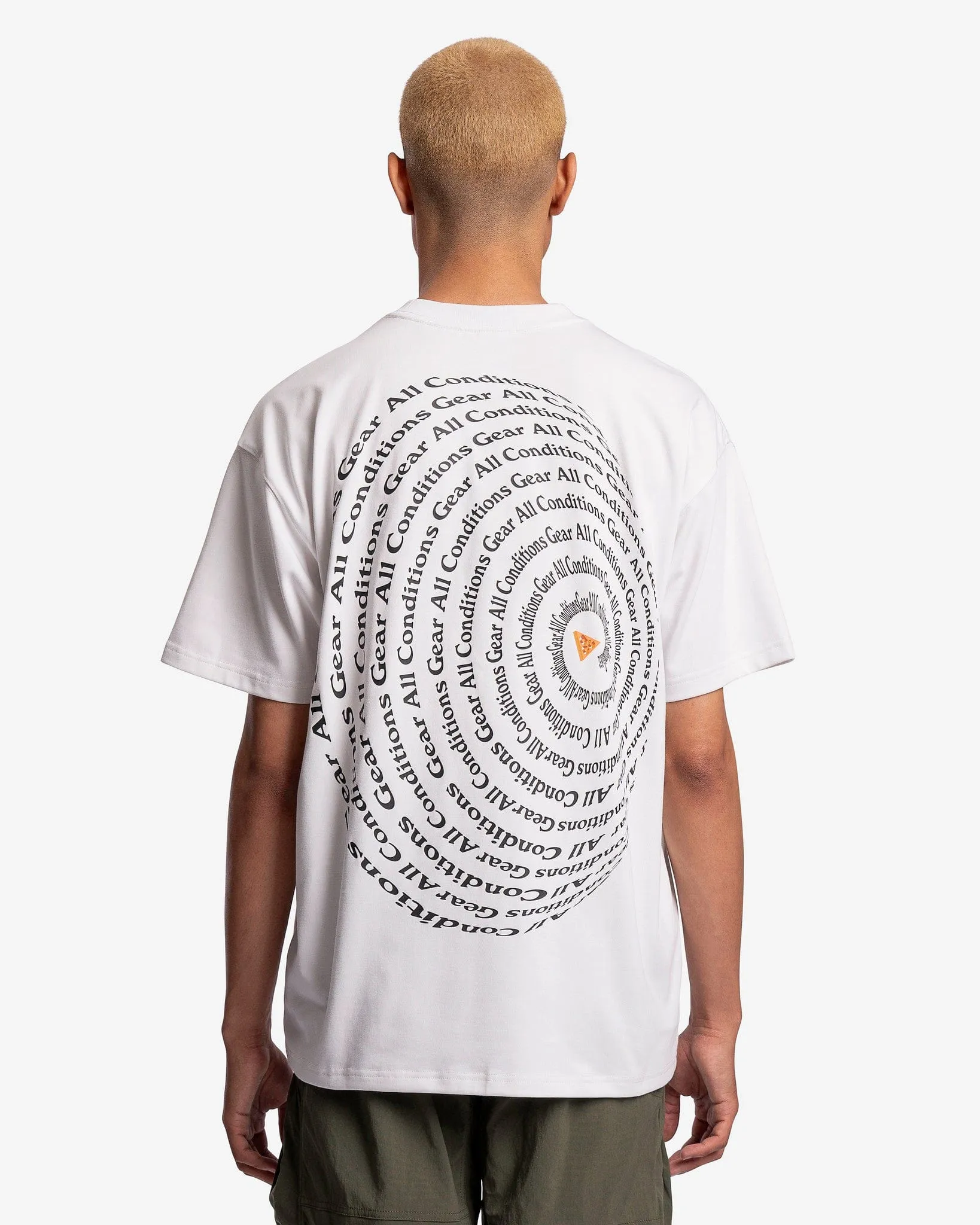 Nike ACG Spiral Logo T-Shirt in White