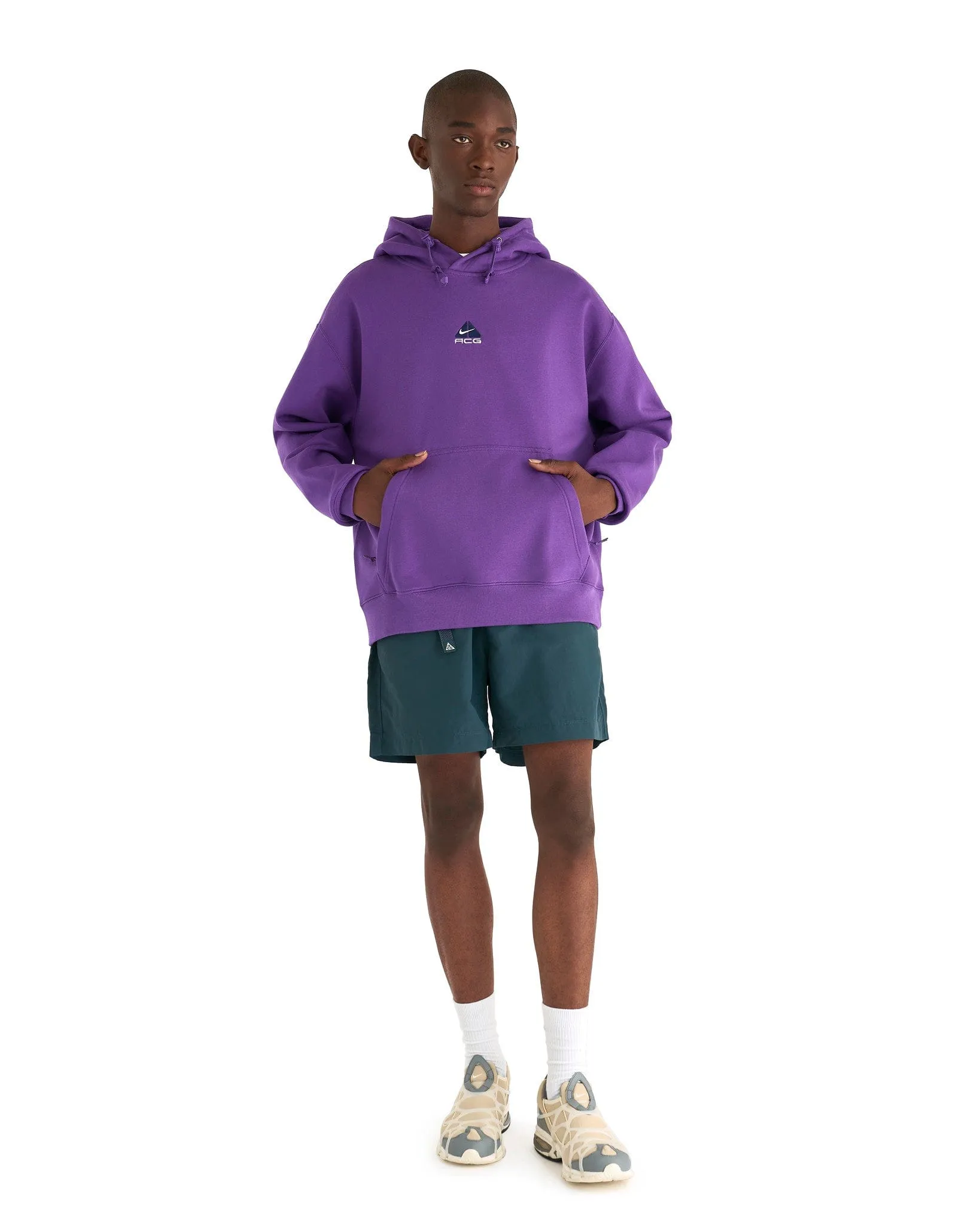 Nike ACG Therma-Fit Fleece Pullover in Purple Cosmos