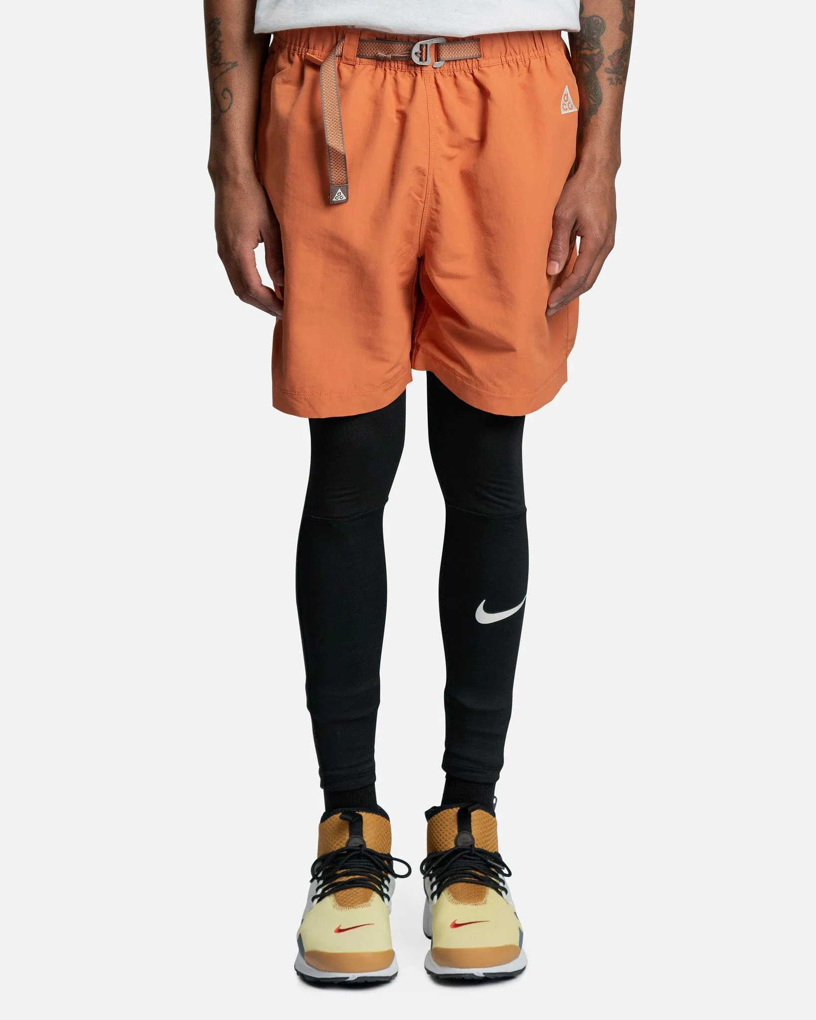 Nike ACG Trail Shorts in Rust Oxide